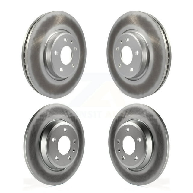Genius Front Rear Coated Disc Brake Rotors Kit for Car Audi Q5 A4 Quattro A5 allroad A6 KG-101152
