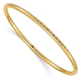 thumbnail image 1 of Bracelet Jonc à Enfiler en Or Jaune 14k, Tube 3 mm, 1 of 6