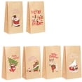 thumbnail image 1 of Inteprter Bolsa de dulces de Navidad de 24 Uds. Con etiquetas adhesivas, soporte de regalo de muñeco de nieve de Papá Noel, bolsa de embalaje para Kits de decoración para fiestas Tipo 1 Inteprter HA070647-01, 1 of 6