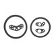 thumbnail image 1 of NXFDSIOZ 4X Carburetor Rebuild Kit for Repair Rebuild Kit for 30L 43L 50L 57L, 1 of 5