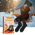 thumbnail image 6 of Electric Heated Socks with Intelligent Circuit，Cold Winter Outdoors Socks，Safe and Warm，Electric Heated Socks for Camping Work，Men Women Battery Heated Socks for Cycling Skiing Skating, 6 of 9