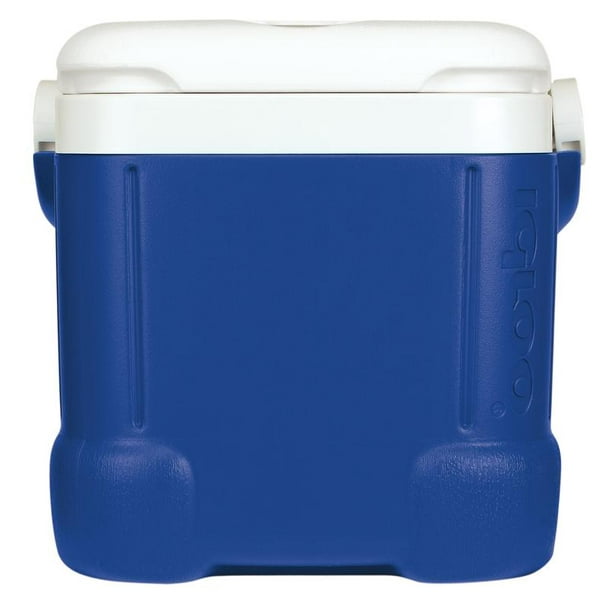 Igloo 60Quart Ice Cube Roller Cooler Blue