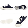 thumbnail image 6 of JENN ARDOR Women's Slip On Mules Slippers Canvas Sneakers Casual Shoes Low Top Lace Up Backless Comfortable Walking Flats Shoes, 6 of 8