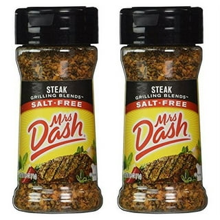  Dash Salt-Free Grilling Blend, Steak, 2.5 Ounce : Meat  Seasonings : Grocery & Gourmet Food