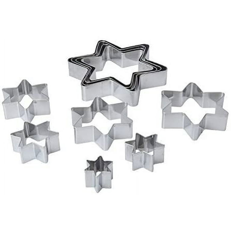 Hexagonal Star Cookie Cutters, Stainless Steel Pastry Cutter Set, Biscuit  Molds, Baking Tools, Kitchen Accessories - Temu