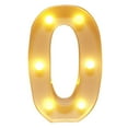 thumbnail image 2 of LYCAQL Light Light Standing Wihte Hanging Letters Letter Warm Up Lights Home Decor English Alphanumeric Light LED Battery Warm White, 2 of 5