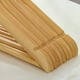 thumbnail image 3 of Perchero para colgar ropa, perchero de madera, perchas sin ropa con gancho giratorio de grado, percha para ropa de primera línea, 3 of 5