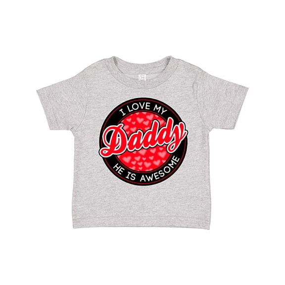 Inktastic I Love My Daddy Boys or Girls Toddler T-Shirt