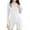 White, variant on YYDGH Women Sexy Bodycon Ribbed Jumpsuits Long Sleeve Casual Scoop Neck Party Club One Piece Romper Bodysuit Black S