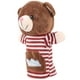 thumbnail image 2 of KAKOWELY Marionetas de mano de oso de peluche interactivas, juguete de rol para niños, marionetas de mano rellenas, 2 of 5