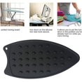 thumbnail image 3 of Tapis de Repos en Silicone pour Fer à Repasser, Tapis Chaud Multifonction Résistant à la Chaleur (2 Pcs, Noir), 3 of 4