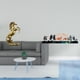 thumbnail image 2 of Estatua del caballo,Estatua de caballo de pie hecha a mano de resina de cafetería,Escultura de pared,Escultura decorativa de pared con flores de metal estilo bohemio,Arte de pared rústico, 2 of 8