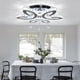 thumbnail image 3 of Lámpara de techo FRIXCHUR 20,4 Crystal LED Candelabro 48W 6500K, 3 of 7