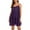 Purple, variant on 2025 Women Sequin Dress Solid Color Sparkly Glitter Spaghetti Strap Sleeveless Short Fashion Party Night Out Club Cake Dress Purple M