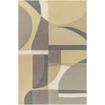 thumbnail image 2 of Hauteloom Duru Wool Living Room, Bedroom Area Rug - Contemporary - Mocha, Taupe, Rose Cream - 5' x 7'6", 2 of 6