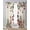 Beige, variant on Beige Christmas Snowman Sheer Curtains 39 Inch Length 2 Panels Set for Living Room/Bedroom, Xmas Snowflake Elk Tree Balls Kitchen Curtains Grommet Semi-Sheer Curtains Window Treatments 27.5"x39"x2