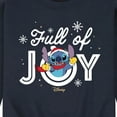 thumbnail image 3 of Lilo & Stitch - Full Of Joy - Men's Crew Neck Fleece Pullover, 3 of 5