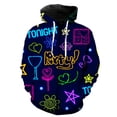 thumbnail image 1 of Sudadera con capucha y cremallera para hombre, unisex, divertida, con estampado 3D, informal, con capucha, estilo urbano, moda de primavera, 1 of 6