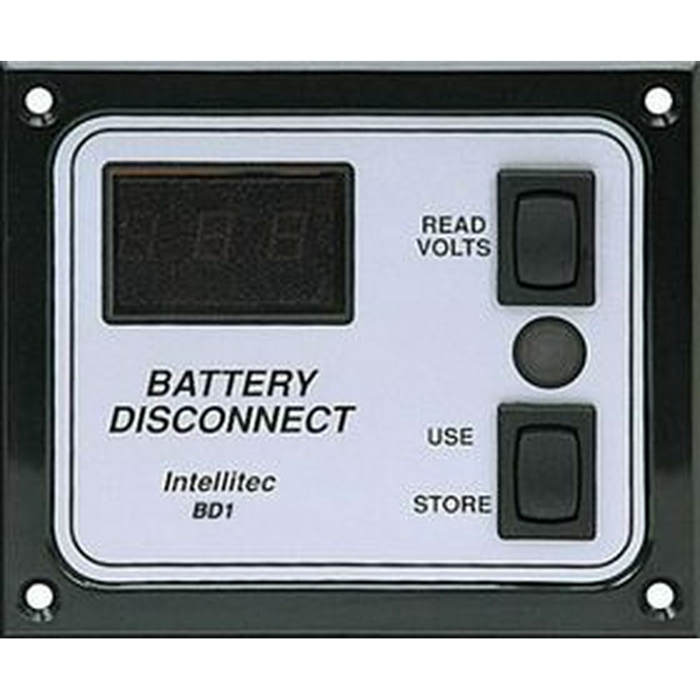 Intellitec 0100066005 Battery Disconnect Switch with Volt Meter