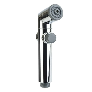 Brondell CleanSpa Hand Held Bidet Sprayer with Dual Spray Pattern in Silver, All Accessories Included
