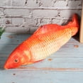 thumbnail image 2 of Children Fish Toy, Relieves Stress Simulation Fish Toy, Cloth Material Authentic Appearance Kids Home For Children Travel Carp,Grouper,Clownfish, 2 of 8