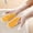 yellow, variant on CasaChic Waterproof Silica Gel Dishwashing Gloves, Thickened Non-Slip with Built-in Bristles, Multifunctional for Kitchen Cleaning, Comfort Fit & Easy Clean, Food Safe Material