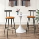 thumbnail image 5 of Taburetes de Bar IRCPEN Juego de 2 con Asiento y Respaldo de PU 93 cm, 5 of 8