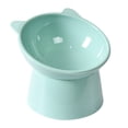 thumbnail image 4 of Cuenco Elevado Para Gatos, Cuenco Elevado Para Comida Y Agua Para Mascotas, Antivómitos, Platos De Comida Para Perros Y Gatitos, Plato Inclinado Para Gatos, Comedero Para, 4 of 8