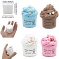 thumbnail image 2 of Butter Slime Squishy Fidget Toys for Adults, Resin Tactile Gadget, Indoor Desktop Sensory Accessory Multi Color 1 Pack, 2 of 4