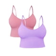 thumbnail image 1 of Pack 2 Crop Top Dama Blusa Gym Bralette Ombliguera Push Up, 1 of 5