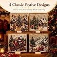 thumbnail image 7 of 2026 DIY Christmas Pearl Diamond Painting Art Kit, Themed Pearl Beads Art Craft with Frame, Holiday Gemstone Diamond Dots Set for Christmas Home Atmosphere (Sleigh), 7 of 7