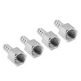 thumbnail image 4 of Hose Barb Coupler,4pcs 13mm 1/2in Hose Hose Barb Connector Coupler Adapter Enhanced Features, 4 of 12