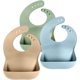 thumbnail image 1 of Juego de baberos de silicona para bebés y niños pequeños Cuddle Campus (juego de 3), 1 of 7