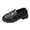 Black 2, variant on Wensltd Loafers for Women Wide Width Comfort Work Shoes Fashion Casual Women Flat Shoes