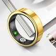 thumbnail image 4 of Velocidad Cardíaca Monitor Oxígeno Fitness & Sleep SR09 Smart Ring Health Tracker Compatible Dientes 5.1 Impermeable 5atm Con Control Gesto para Mujeres Azules, 4 of 9