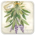 thumbnail image 2 of Vinyl Drink Coasters - Set of 4 - Sage, 2 of 3