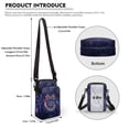 thumbnail image 6 of HELLHERO Salamander Design Crossbody Bag Men, Women Adult 4.33x1.97x7.09 Adjustable Strap Outdoor Travel Adults Double Layer for Casual Travel Women, 6 of 7