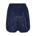 thumbnail image 5 of EaskTriop Sparkly Sequined Shorts for Women High Waisted Wide Leg Flowy Summer Shorts Comfy Elastic Waist Beach Vacation Glitter Rave Party Pants, 5 of 6
