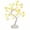 Yellow, variant on HAHUT 15.74" LED Tree Lamp with 35 Flowers Ornaments, DIY Artificial Tabletop Bonsai Tree Light for Mother's Day Party Bedroom Desktop Decoration (Yellow)
