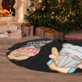 thumbnail image 6 of Sikiie Little Chef Gnome 30-48 inches {designName} Print Christmas Tree Skirt Snowman Xmas Tree Skirt with Edge Christmas Decorations for Holiday Party48", 6 of 7
