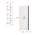 thumbnail image 4 of Newboti Furniture Pantry Cabinet Coahoma, Kitchen, White 42574, 4 of 9