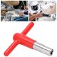thumbnail image 4 of Afinador De Tambor, Teclas De Tambor De Metal De Alta Resistencia Sin Problemas Operación Fácil Para Quitar La Cabeza ANGGREK Rojo, 4 of 8