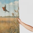 thumbnail image 3 of Orinice Dog Bird Grass Field Bathroom Decor Set Multi Size Colorful Luxurious Graphic Print Polyester Fabric Fashion Shower Curtain Set with Hooks 36x72, 3 of 7
