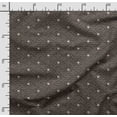 thumbnail image 2 of Soimoi Floral Print,Cotton Poplin, Sewing Fabric Sold by The Yard 42 Inch Wide,Sewing Craft Quilting/Quilt Making Fabric, Brown, 2 of 5