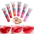 thumbnail image 5 of Tinte labial peel-off resistente al agua, rojo sexy, de larga duración, con 6 opciones de color., 5 of 5