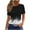 Black#3, variant on cocolona Womens Summer Tops 2026 Crew Neck Short Sleeve Cute Print T-shirts Dressy Casual Blouses S-2XL