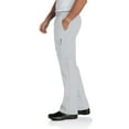 Landau Men's Elastic Waist Cargo Scrub Pant, Style 8555