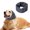 Grey, variant on VMWMSSR Calming Pet Ear Wrap Hood, Noise Blocking Anti-Anxiety Dog Head Cover, Adjustable Elastic No Shake Ear Protection Wrap For Medium Small Breed Daily(Purple-S)