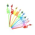 thumbnail image 6 of Tineasur Disposable Party Supplies Set with Plates, Cups, Napkins in Assorted Colors for Birthday Celebrations and Events, 6 of 6
