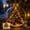 F2, variant on Glowing Christmas Story Ornament Light-Up Hanging Ball, 3.15 Inch | Warm Light Illuminates the Mini Holiday Scene While the Clear Sphere and Hanging Loop Suit Seasonal Tree Displays